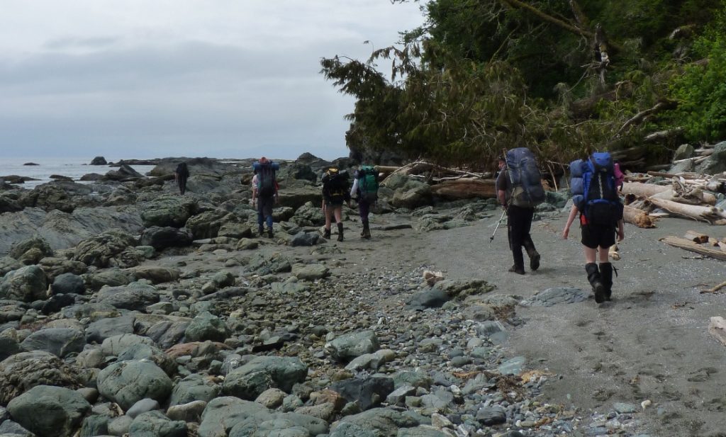 West Coast Trail boulders