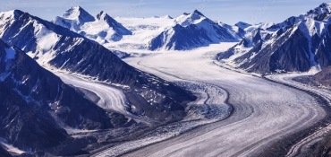 Kaskawulsh Glacier in Kluane