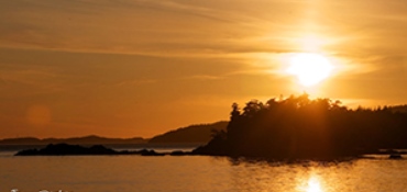 Sunset on Nootka Island